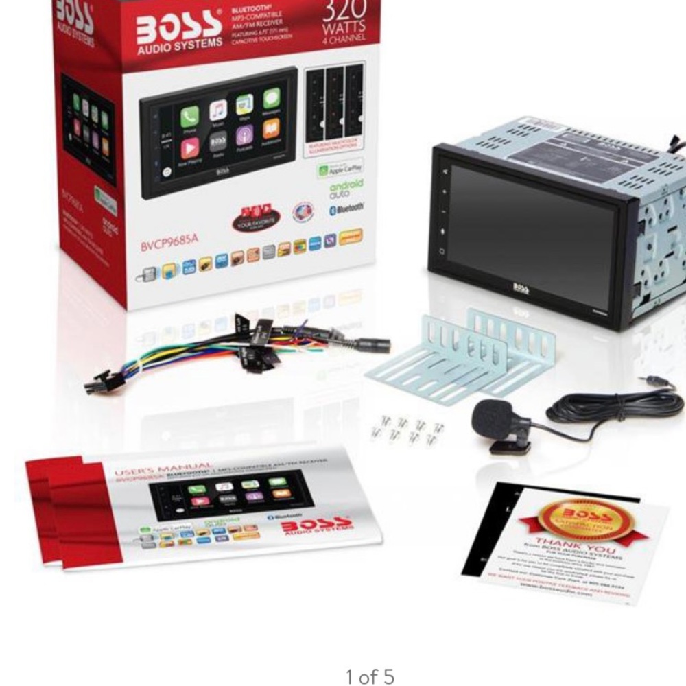 Boss double den cd DVD player